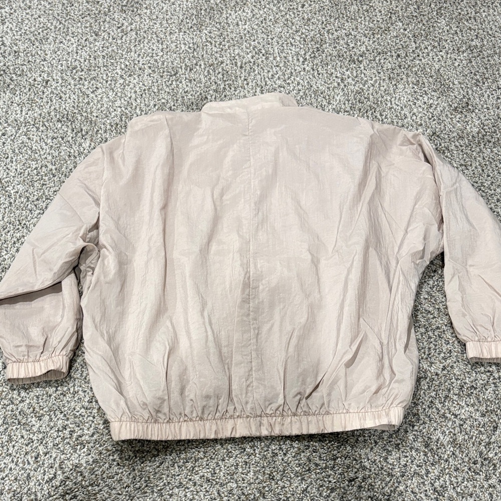 Nike Light Pink Windbreaker with White Logo Size S - Picture 6 of 8